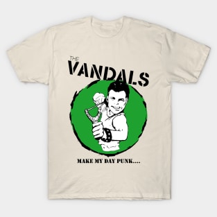 The Vandals - Make My Day Punk Rock FanArt Design T-Shirt